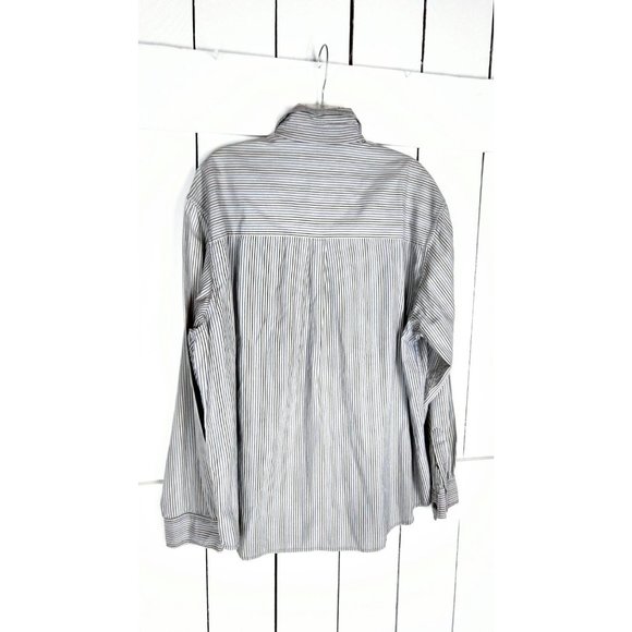 Levi Strauss mend striped cotton button down shirt - xl - Picture 4 of 4